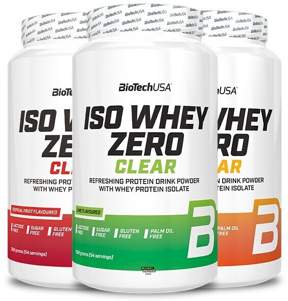 BioTech USA ISO Whey Zero Clear 1000G (6249077) Tropical Fruit