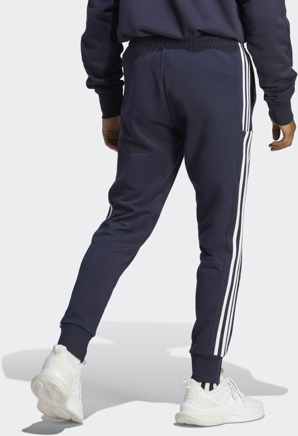 Adidas Essentials French Terry Tapered Cuff 3 Streifen Hose legend