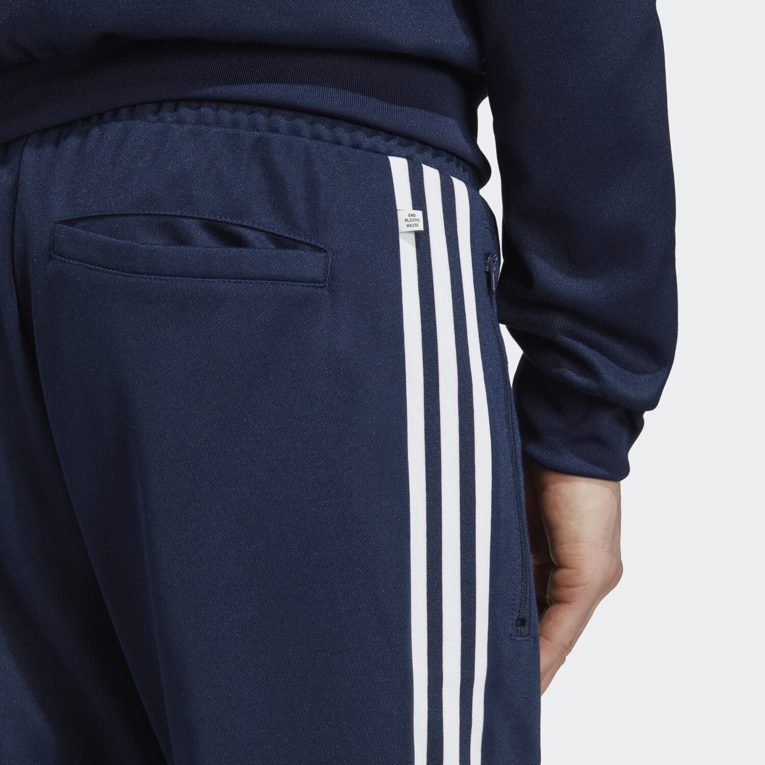 Adidas beckenbauer hose blau sale