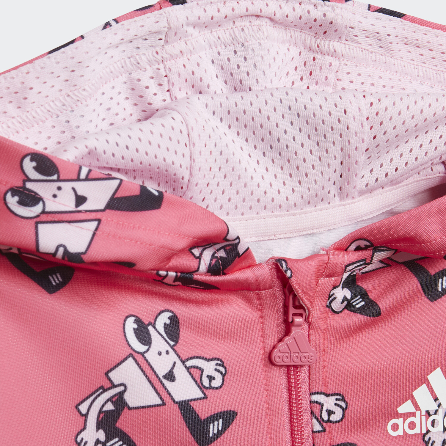 Preisvergleich pulse ab € 44,95 – Future pink/black/white | magenta/clear Shiny Print Genderneutral Allover Jogginganzug Icons Adidas bei Kinder