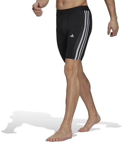 Adidas Techfit 3 Streifen Training kurze Tight HD3531 black ab