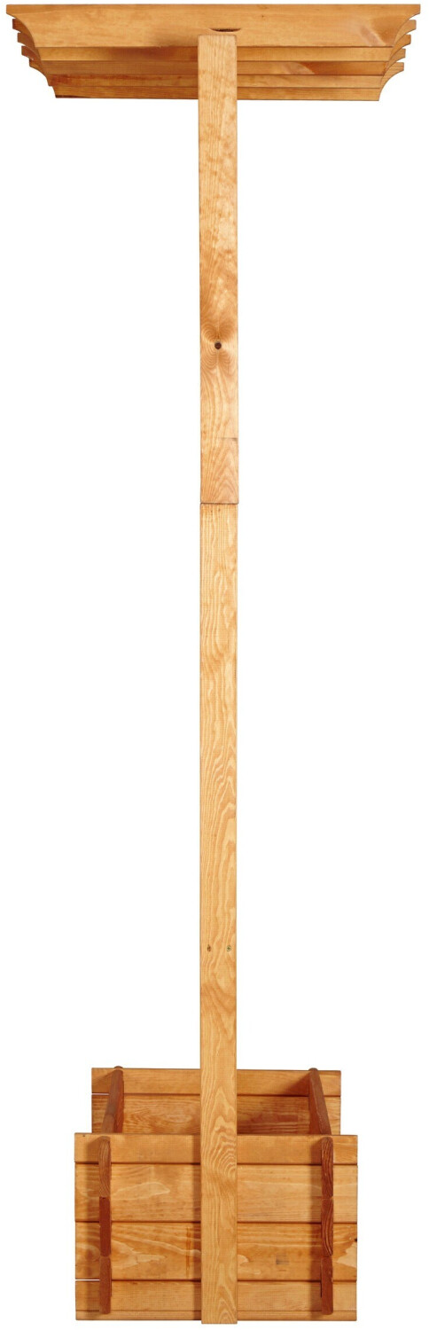 Promadino Pergola mit Pflanzkasten 140 x 65 x 200 cm honigbraun  (93751344-0) ab 146,63 € | Preisvergleich bei