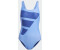 Adidas Big Bars Graphic Badeanzug blue fusion/victory blue/white (HS6734)