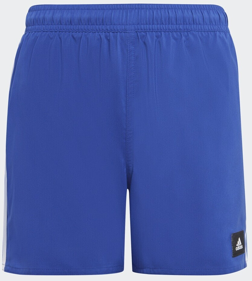 Adidas 3-Stripes Swim Shorts semi lucid blue/white (HR7435)