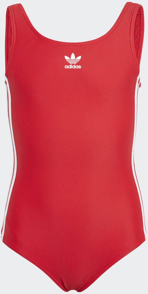 Adidas Originals Adicolor 3-Stripes Swimsuit better scarlet/white (HT4401)
