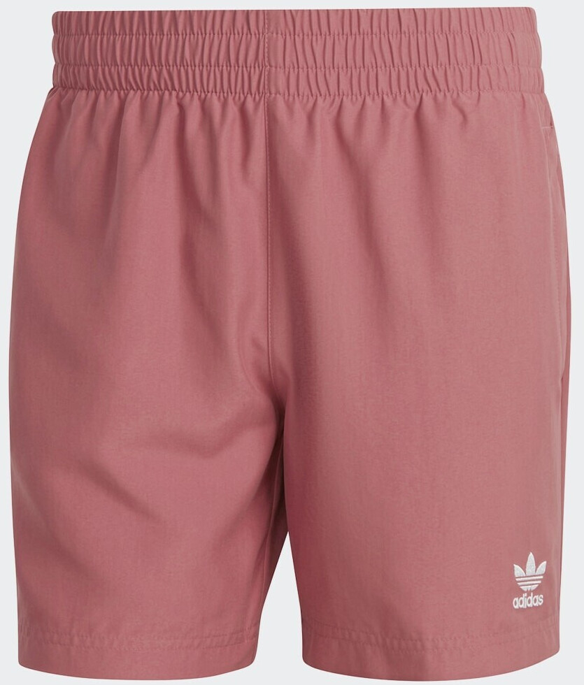 Photos - Swimwear Adidas Originals Essentials Solid Swim Shorts pink strata/white (H4 