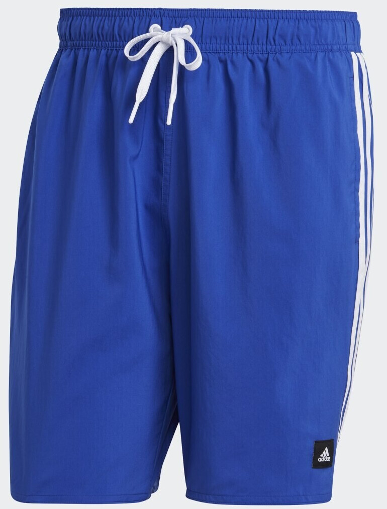 Adidas 3-Stripes CLX Swim Shorts semi lucid blue/white (HT4357)