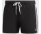 Adidas 3-Stripes CLX Swim Shorts black/white (HT4367)