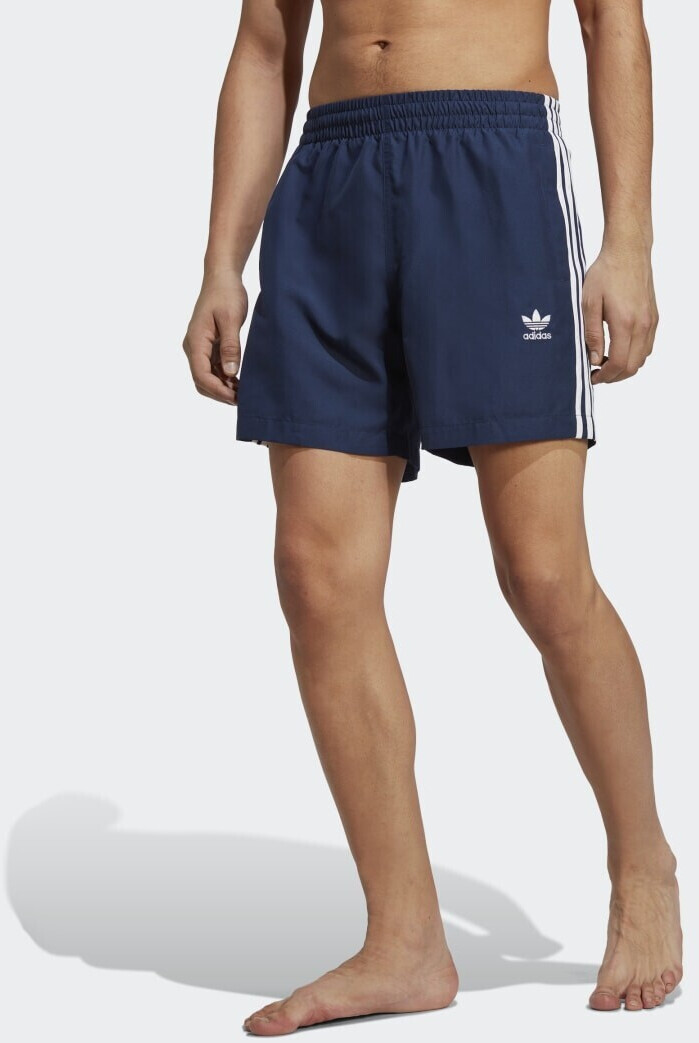 Adidas Originals adicolor 3-Streifen Badeshorts night indigo/white (HT4407)  ab 38,99 € | Preisvergleich bei