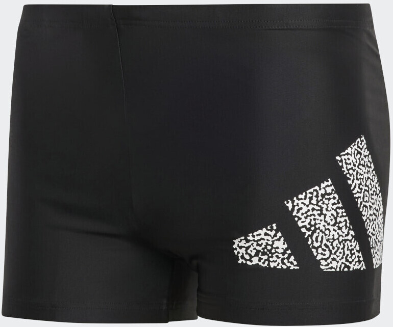 Photos - Swimwear Adidas Branded Boxer-Swim Shorts black/white  (HT2079)