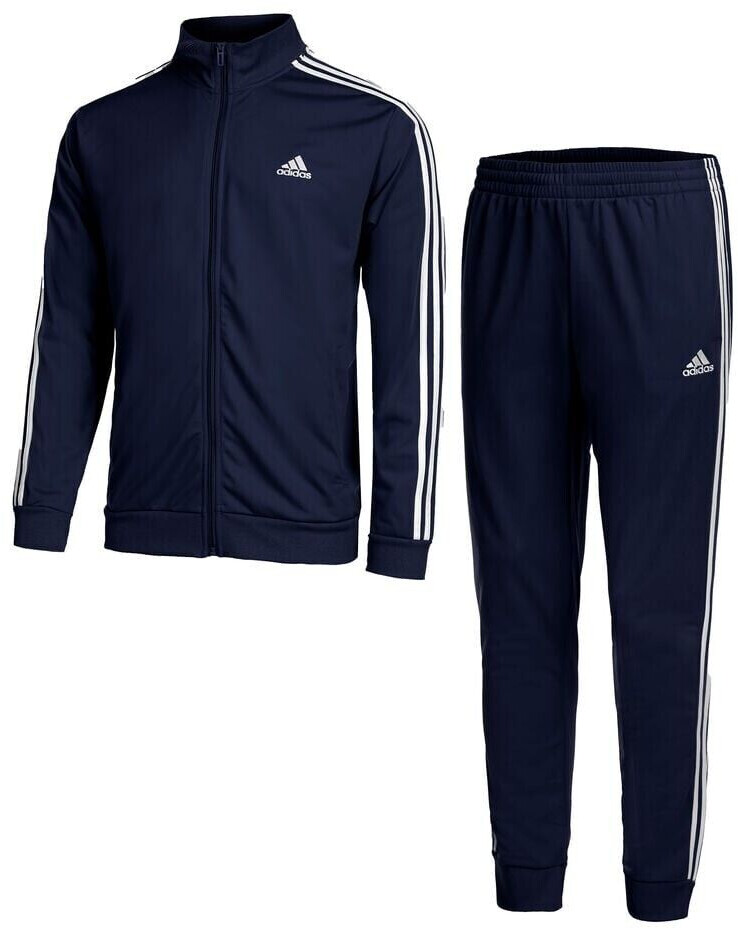 Adidas Man Basic 3-Stripes Track Suit blue