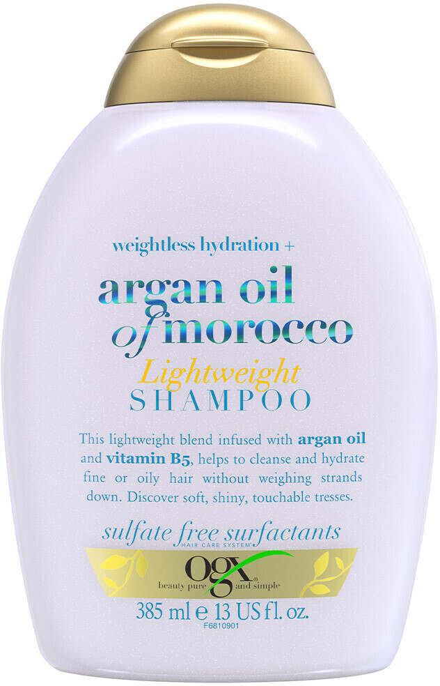 Photos - Hair Product OGX Argan Oil Lightweight Shampoo  (385ml)
