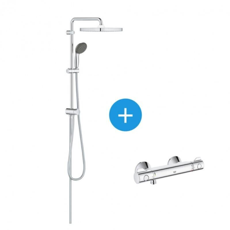 GROHE Vitalio Start System 250 Cube Grohtherm 800 (26698XXX)