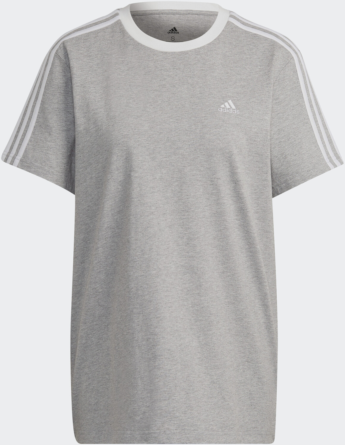 Adidas Sports Shirt (HC0106) medium grey heather / white