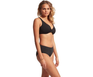 Seafolly Collective Wrap Front F Cup Bra (31219F-942-222) black ab