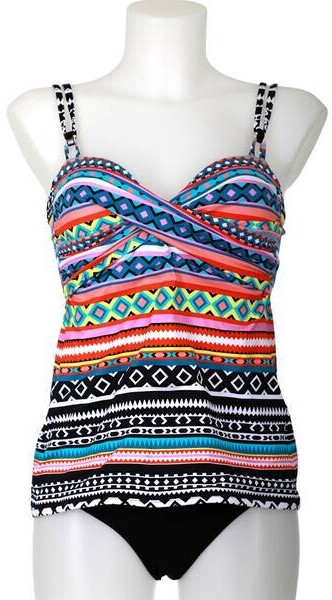 SUNFLAIR Tankini Sunflair bandeau tankini - bandeau top met