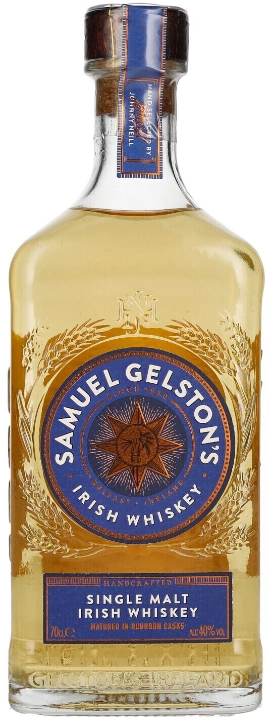 Samuel Gelstons Gelston's Single Malt Irish Whiskey 0.7l 40%