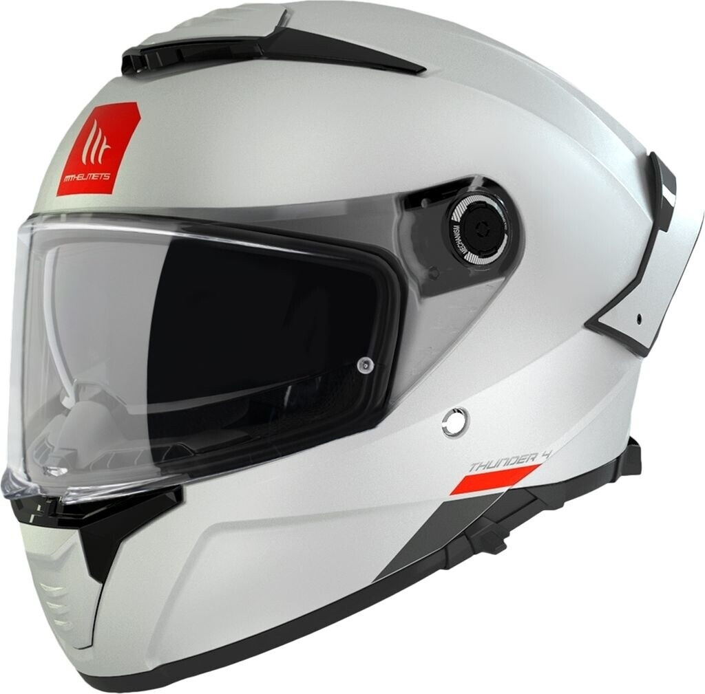 MT Helmets Thunder 4 SV A0 Gloss White Pearl