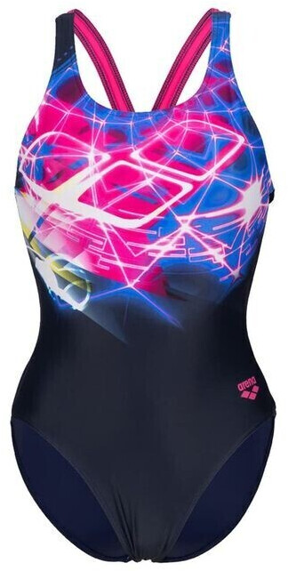Arena Swimsuit (005788-700) navy/freak rose