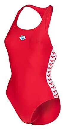 Arena Icons Swimsuit Einfarbig (005041) red