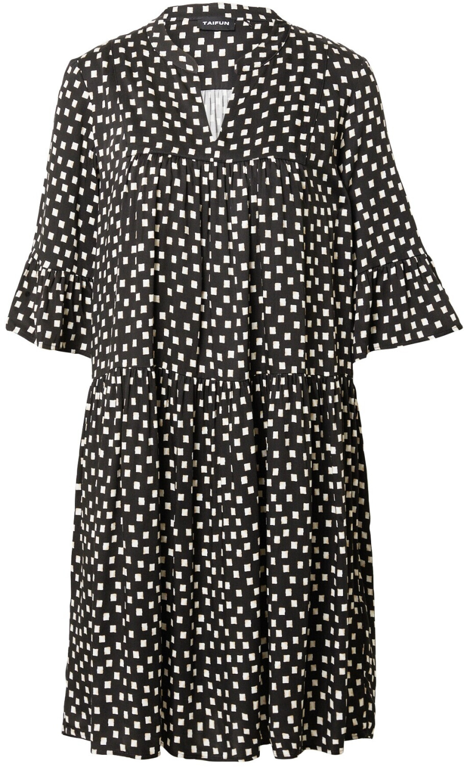 Taifun Kleid mit AlloverMuster (98096219191) schwarz ab 53,50