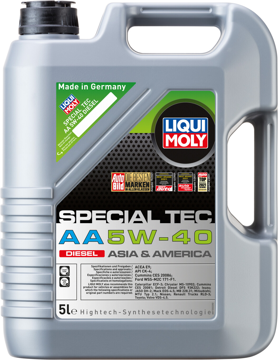 LIQUI MOLY Special Tec AA 5W-40 Diesel (5 l)
