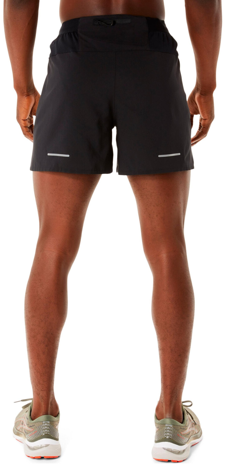 asics road 5in short