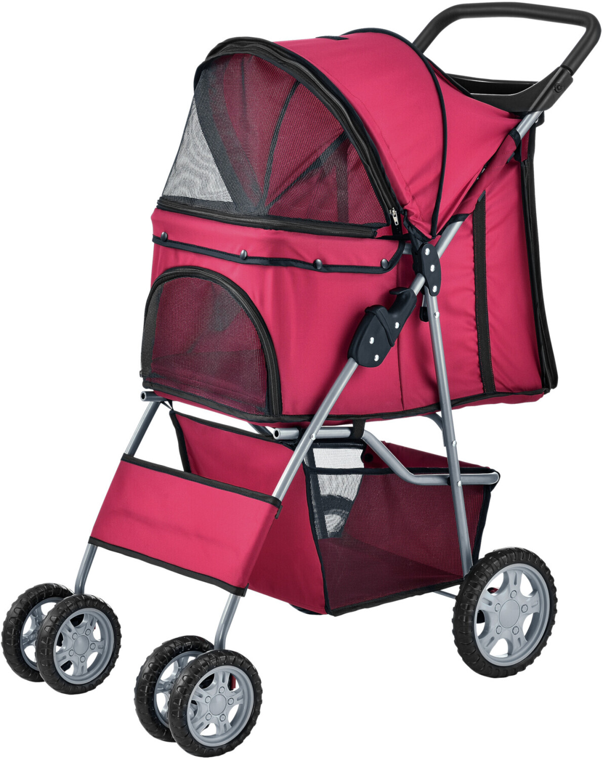 Pro-Tec Poussette pour chien Red