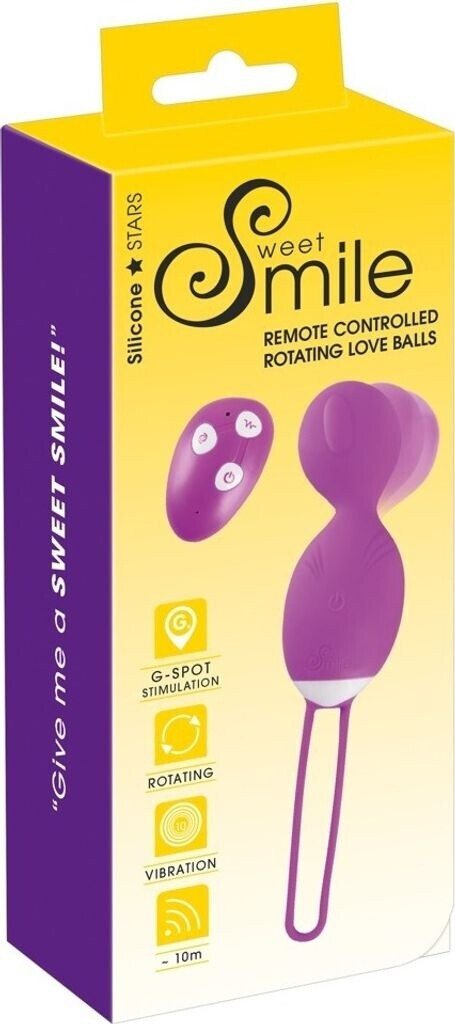 Sweet Smile Remote Controlled Rotating Love Balls