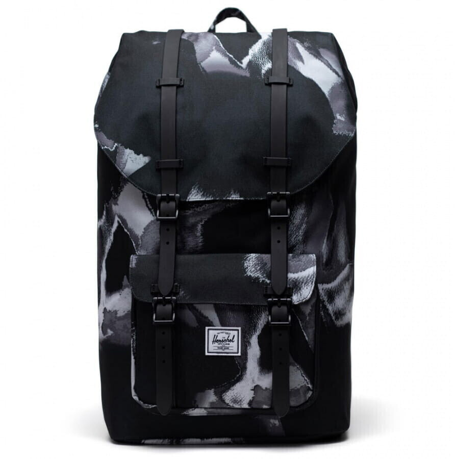 Herschel Little America Backpack (2023) dye wash black
