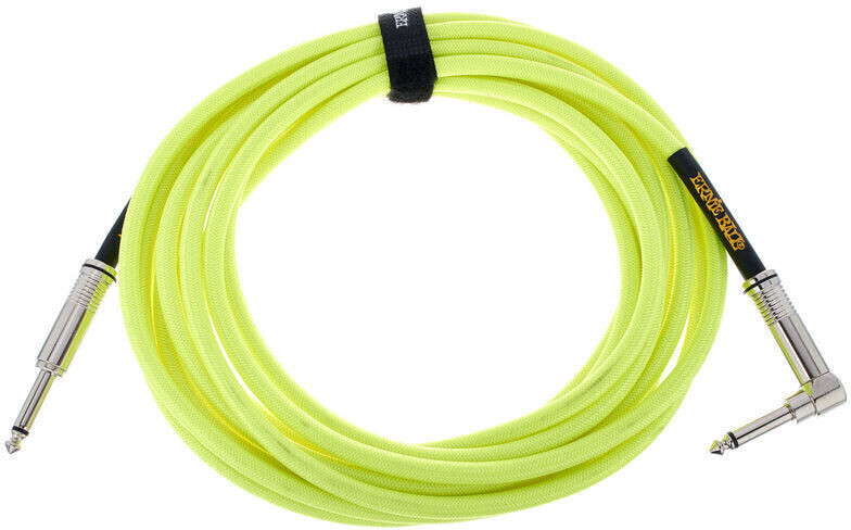 Photos - Cable (video, audio, USB) Ernie Ball Instrument Cable Yellow 5.5 