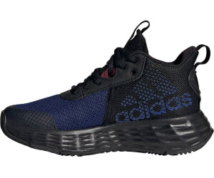 Adidas basketball shoes on sale black and blue