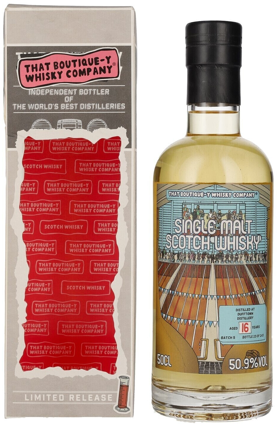 That Boutique-y Whisky Dufftown 16 Years Old Batch 5 0.5l 50.9% 0.5l