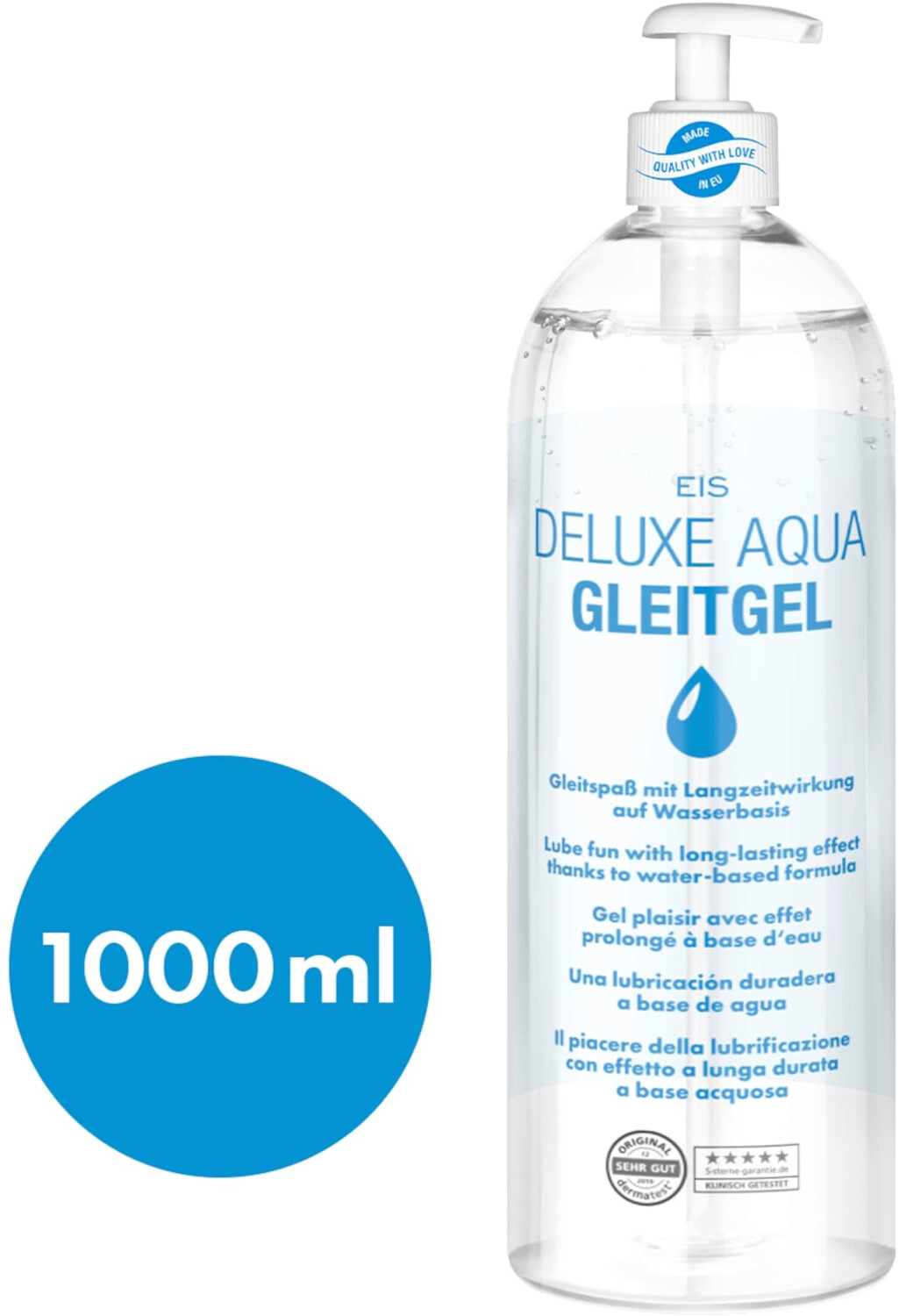E.I.S. Deluxe Aqua Gleitgel wasserbasiert (1 L) ab 18.99 €