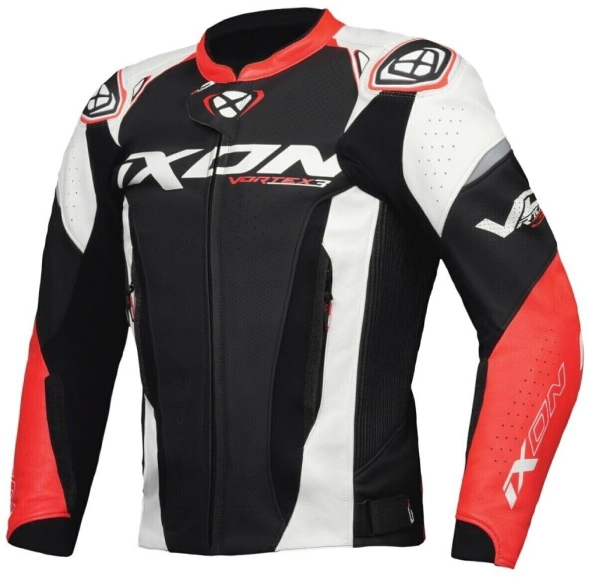 IXON Blouson Vortex 3 noir/blanc/rouge