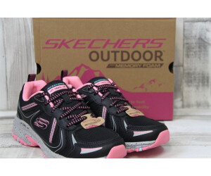 Pink and deals black skechers