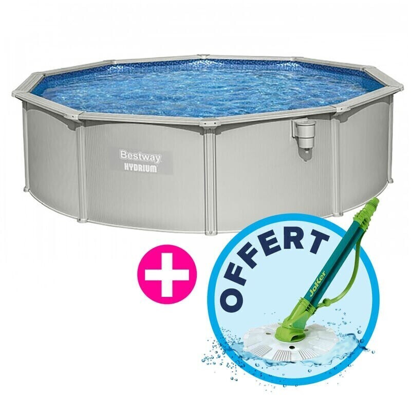 Bestway Hydrium 460 x 120 cm pompe, avec tapis de sol, échelle, avec pompe de filtration, tapis de sol (38955798)