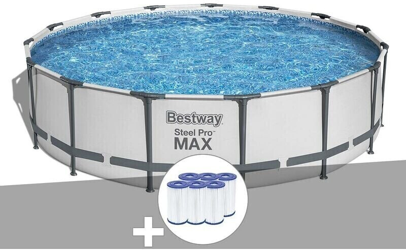 Bestway Steel Pro max 457 x 107 cm liner, avec pompe de filtration (72045442)