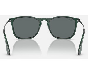 Ray-Ban Chris RB4187 666381 (polished transparent green/grey) ab 