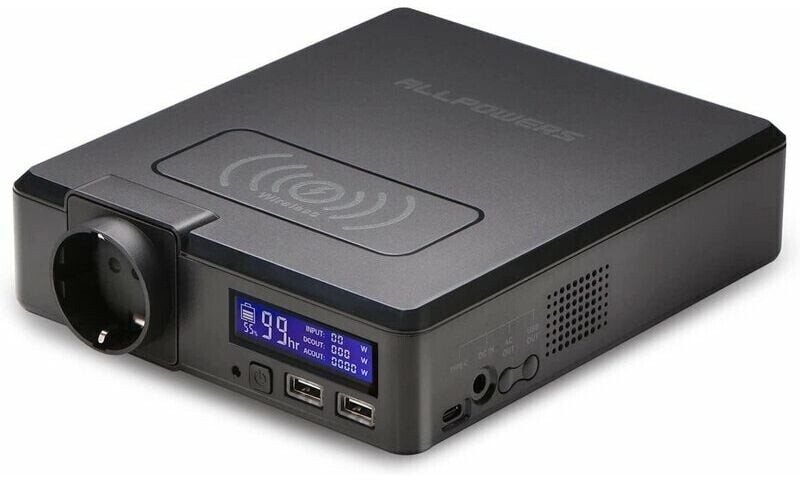 ALLPOWERS Powerstation 200W 154Wh (AP-SS-002-BLA-EU)