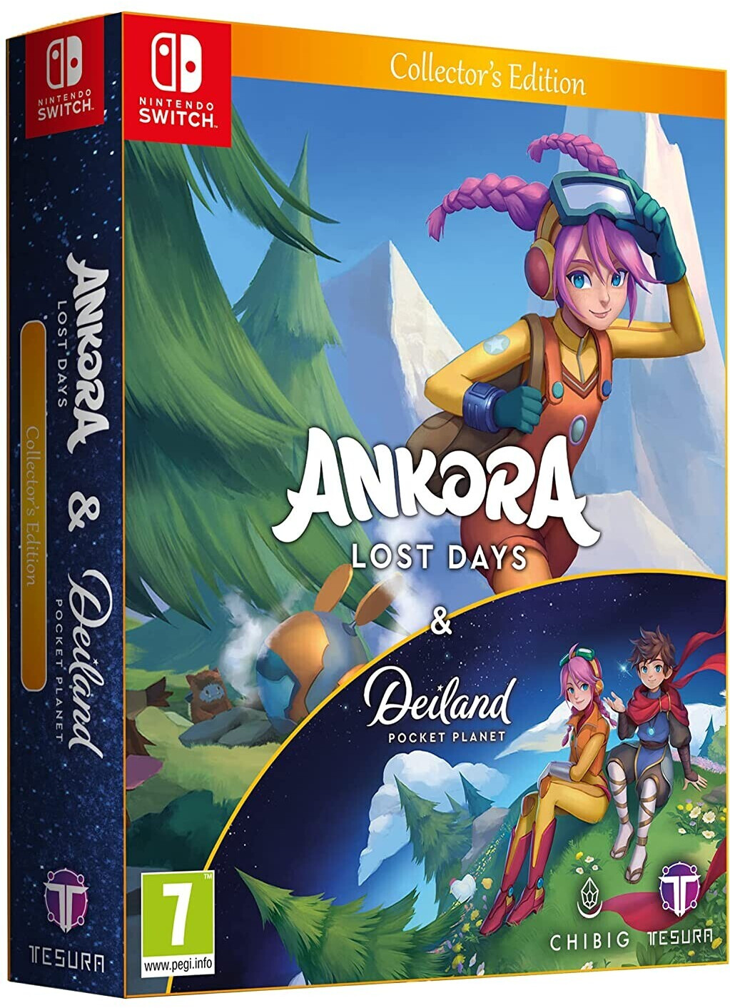 Ankora: Lost Days & Days Deiland: Pocket Planet - Collector's Edition (Switch)