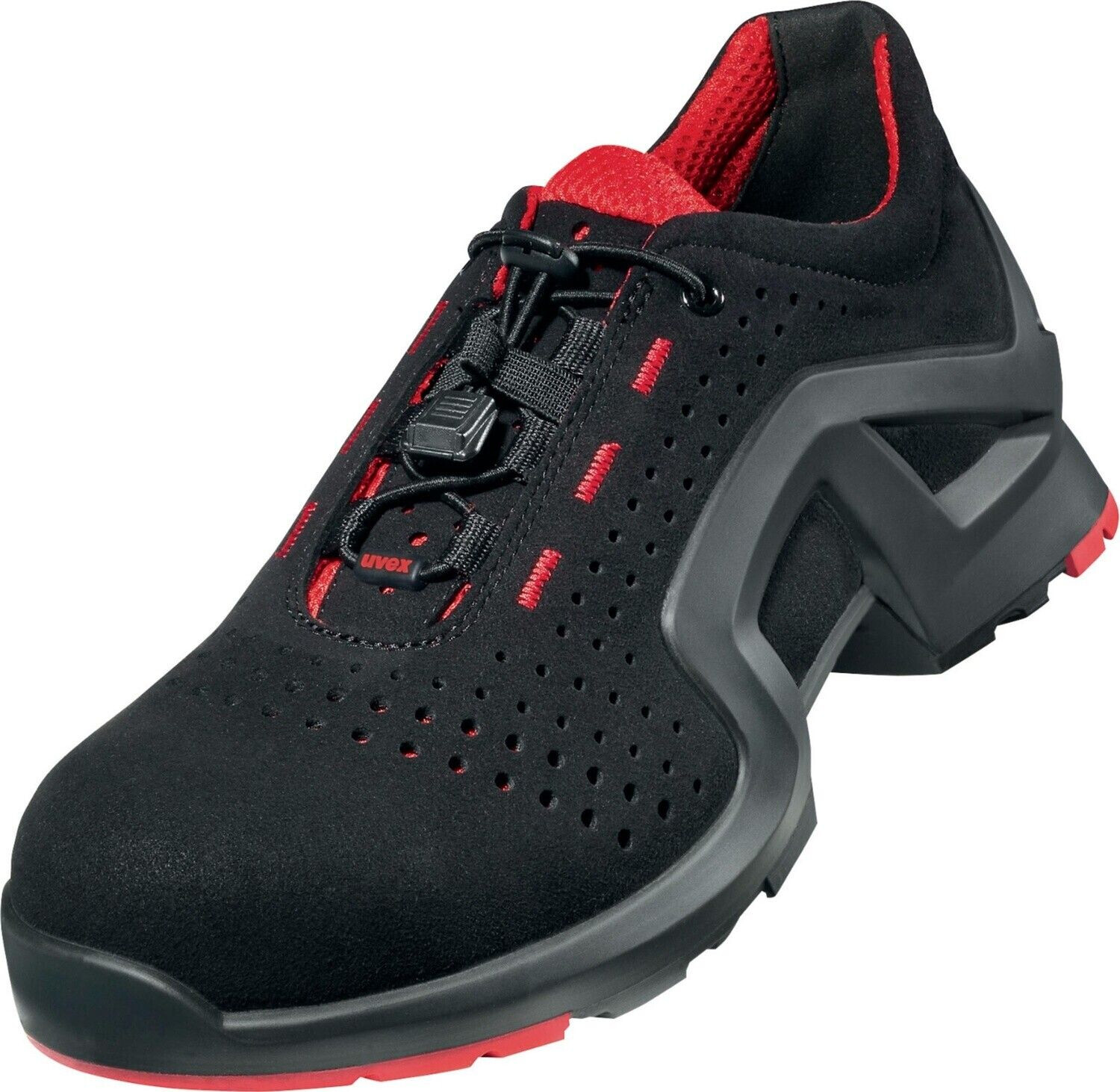 uvex 1 Support S1 schwarz rot 85128 ab 78 24 Preisvergleich