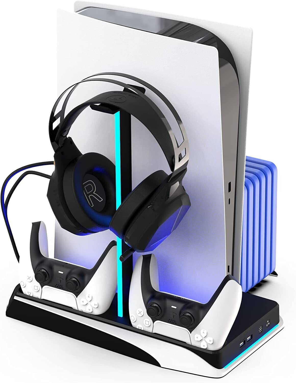 iMP PS5 DLX+ LED Multi-Function Charger Tower