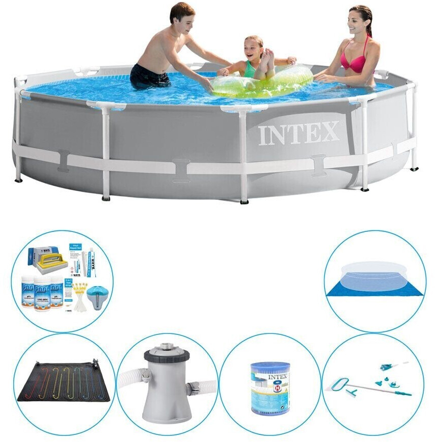 Intex Intex Prism Frame Clearv 427 x 107 cm bâche de protection, échelle, liner, bâche de protection (72045800)