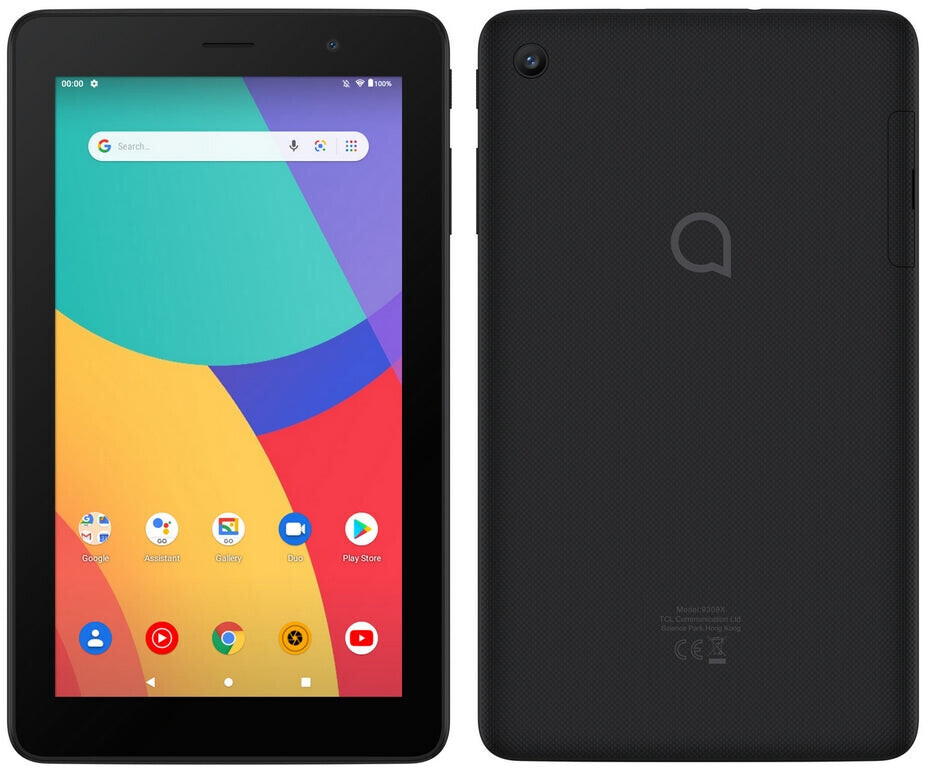 Alcatel 1T 9009G 3G GSM Tablet MicroSD Card up to 128GB Android Oreo  (Go Edition) Works Worldwide ＆ in The (4G LTE 16GB, 