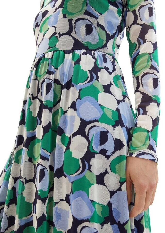 Tom Tailor Gemustertes Kleid green | bei (1035233) 48,55 € Preisvergleich flower ab design