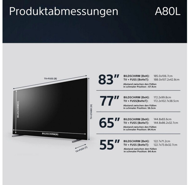 Sony XR-77A80L (77 Zoll), Bild 22