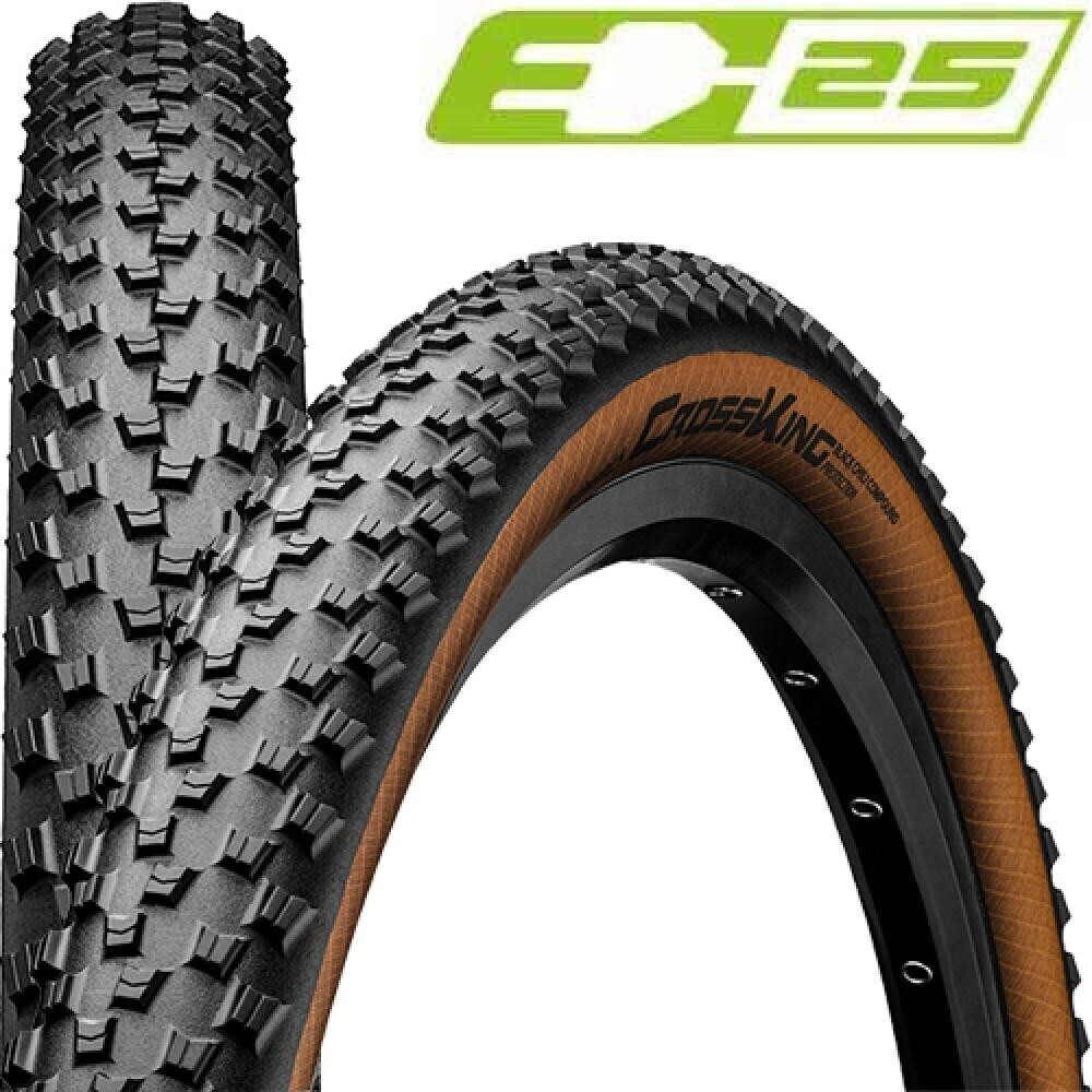 Continental Cross King 2.2 27,5 x 2.20 (55-584) black/brown TLR E-25 faltbar