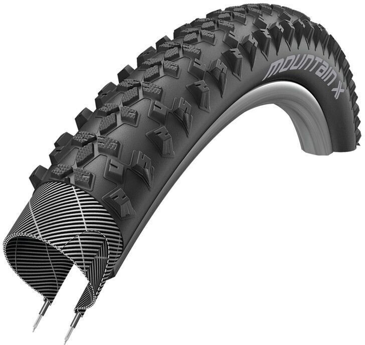 Photos - Bike Tyre XLC MountainX , 27.5 x 2.10 black Reflex (54-584)