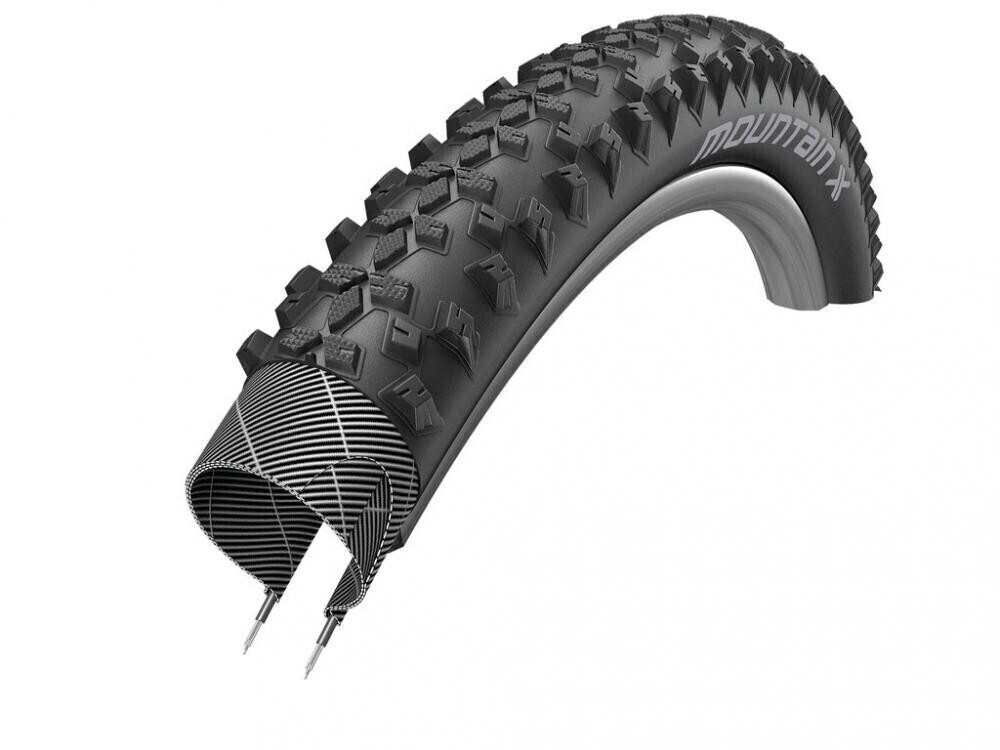 Photos - Bike Tyre XLC MountainX , 28. x 1.60 black (42-622)